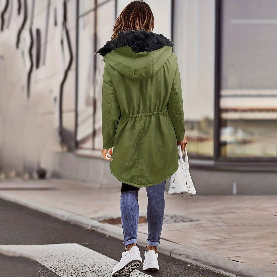 Stylish parka jacket for women