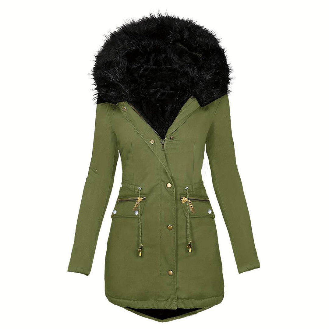 Stylish parka jacket for women