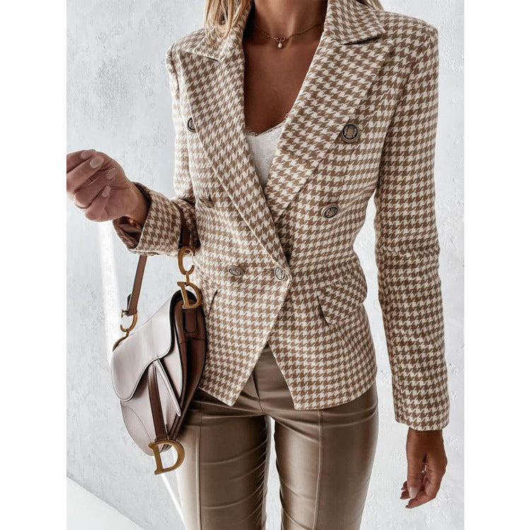 Cosy commuter blazer