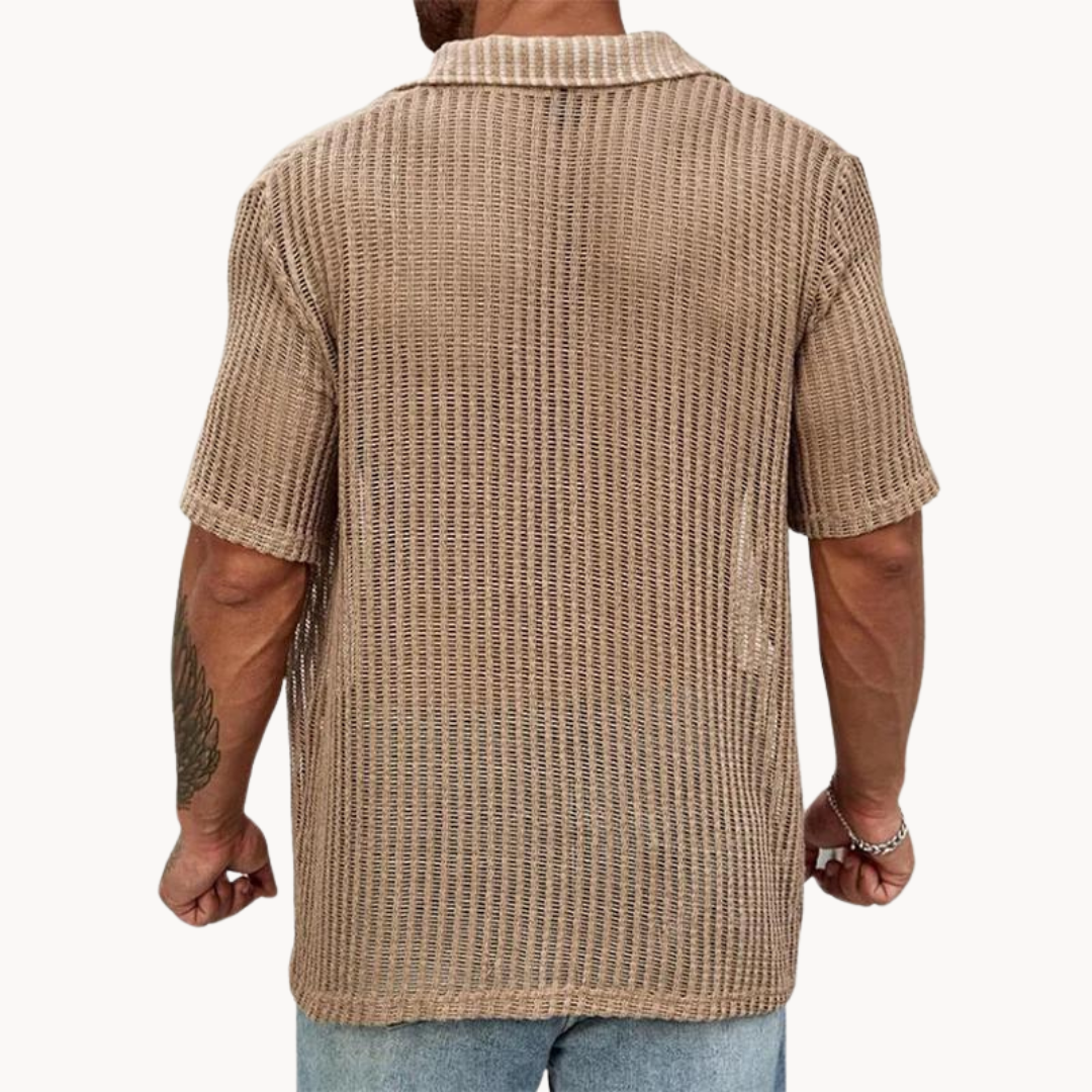 Milano hollow body knitted shirt