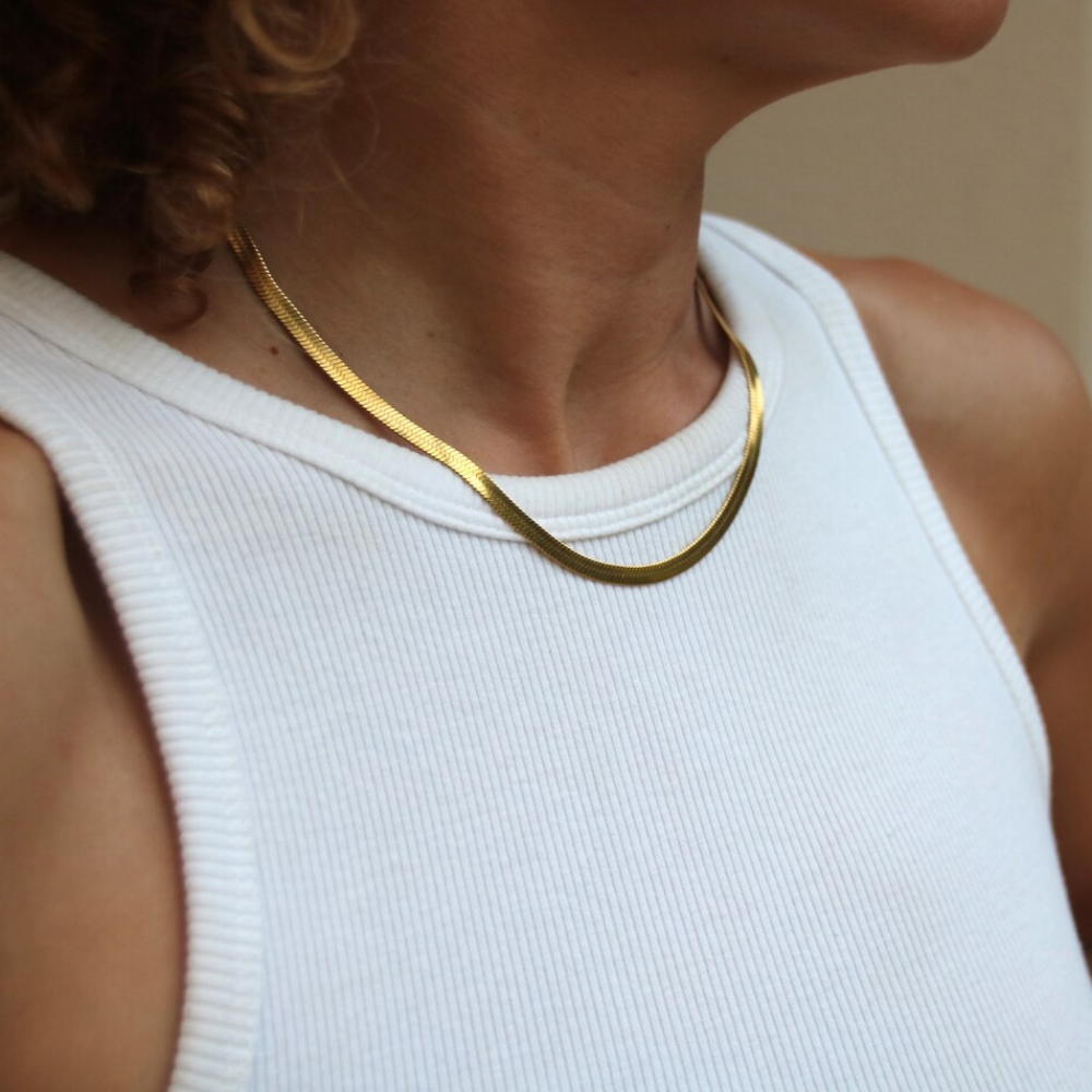 Snake chain necklace