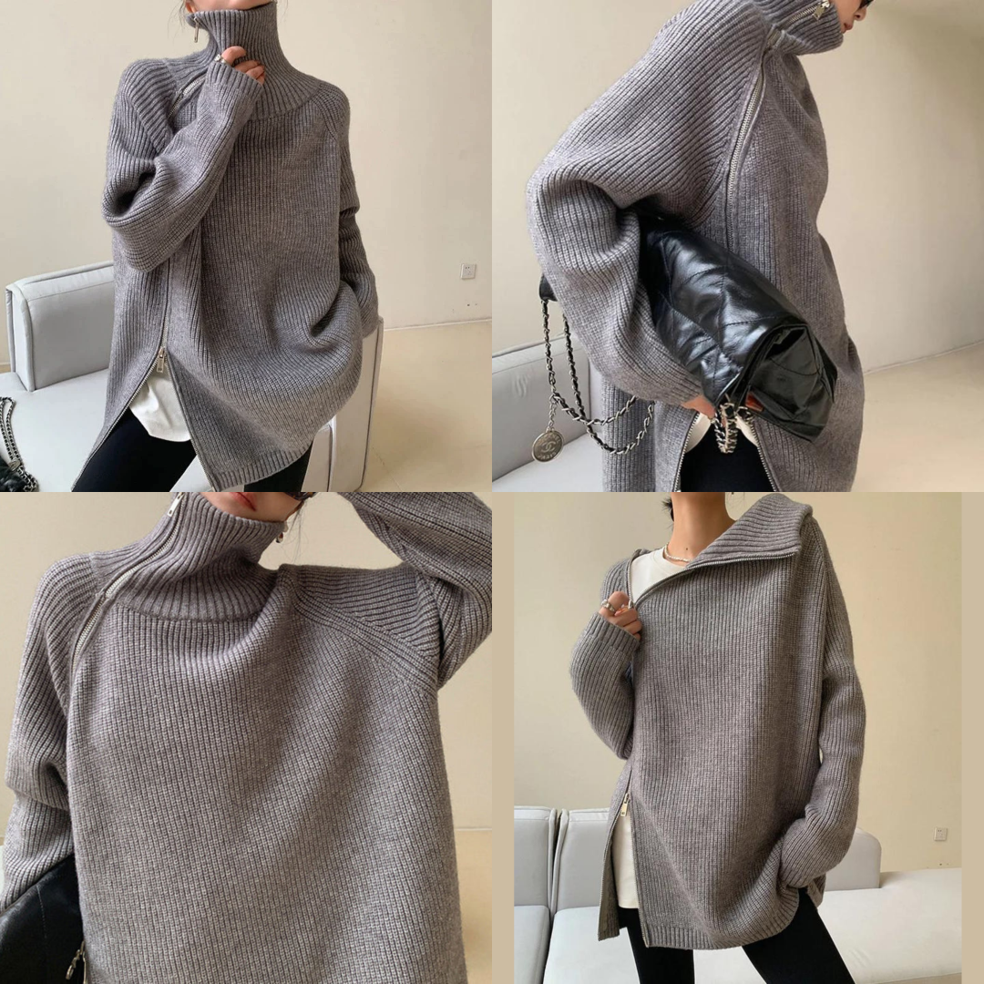 Sweater Warm high neck jumper