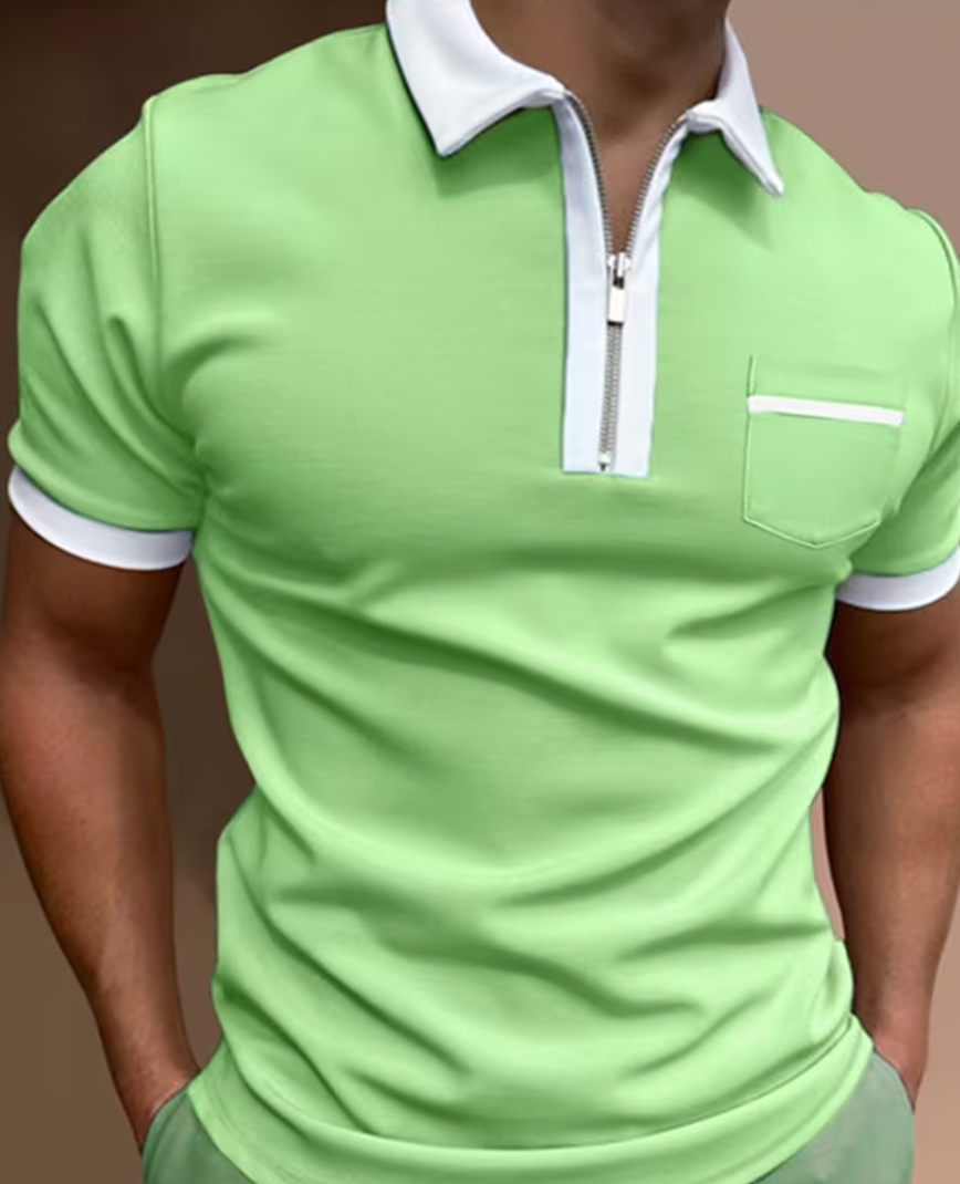 The stylish and distinctive polo shirt