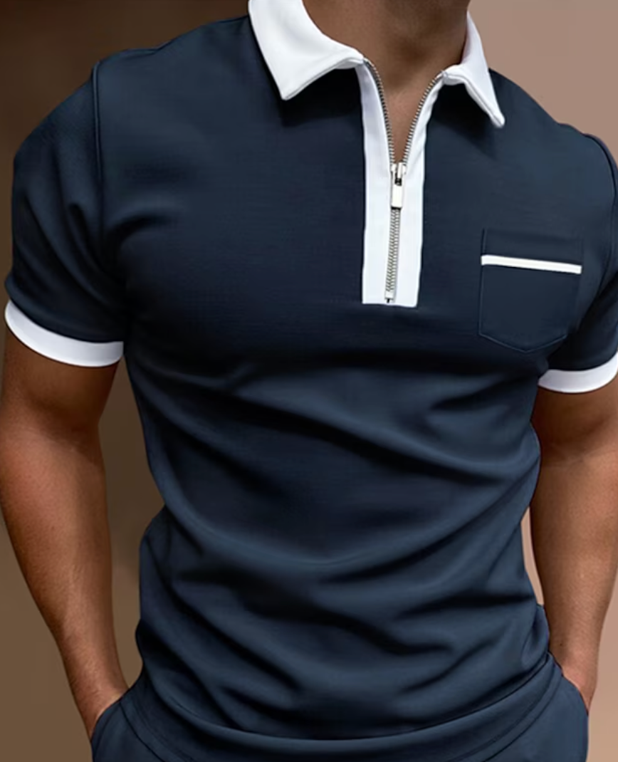 The stylish and distinctive polo shirt