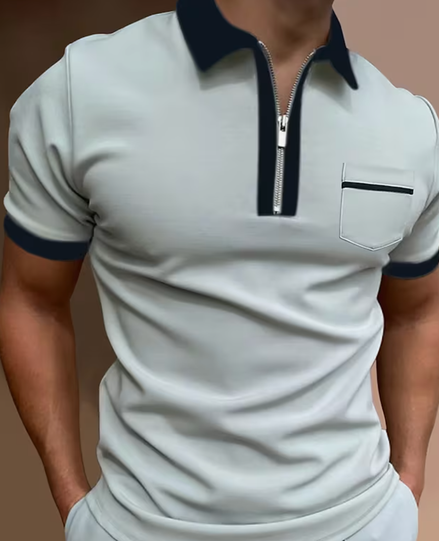 The stylish and distinctive polo shirt