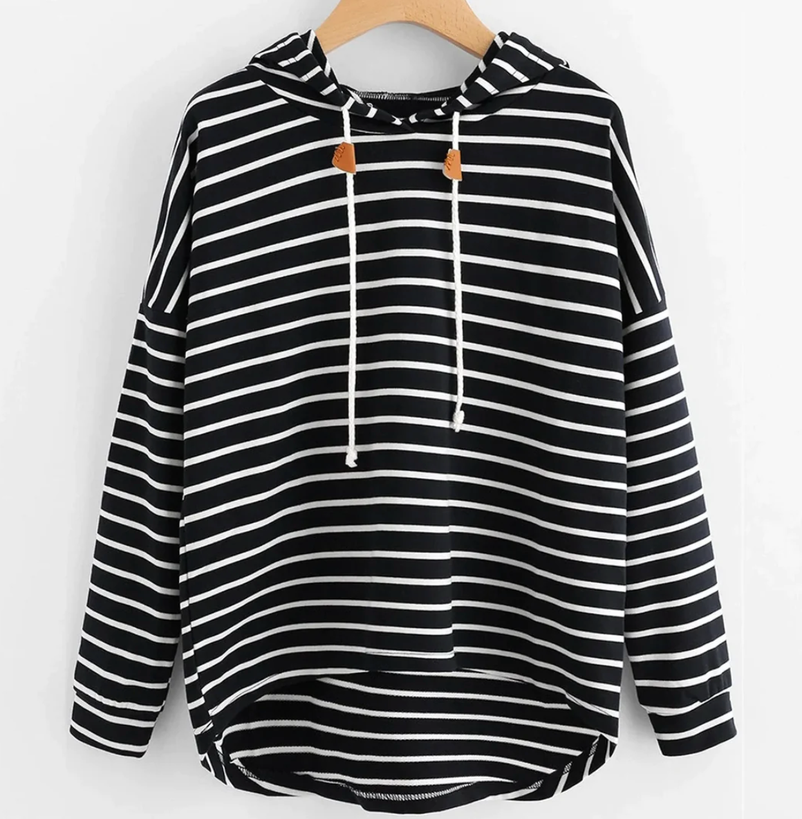 Cosy striped hoodie for casual style