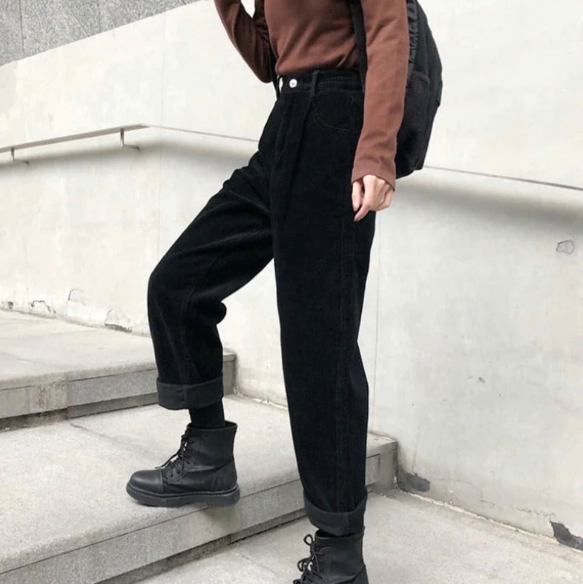 Corduroy trousers