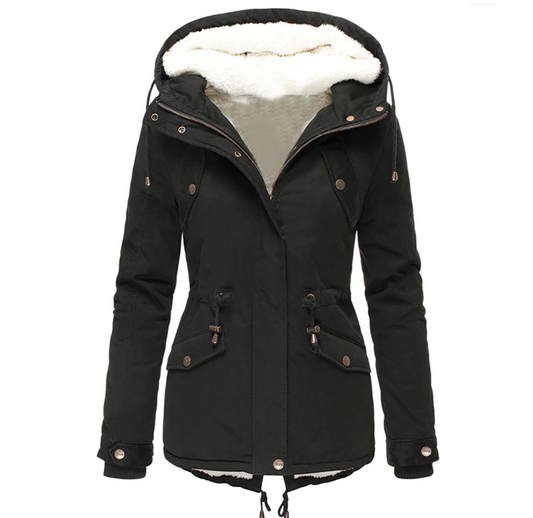 Women's Classic Winter Jacket - Cozy Warmth - Stylish and Functional Outerwear for Cold Weather