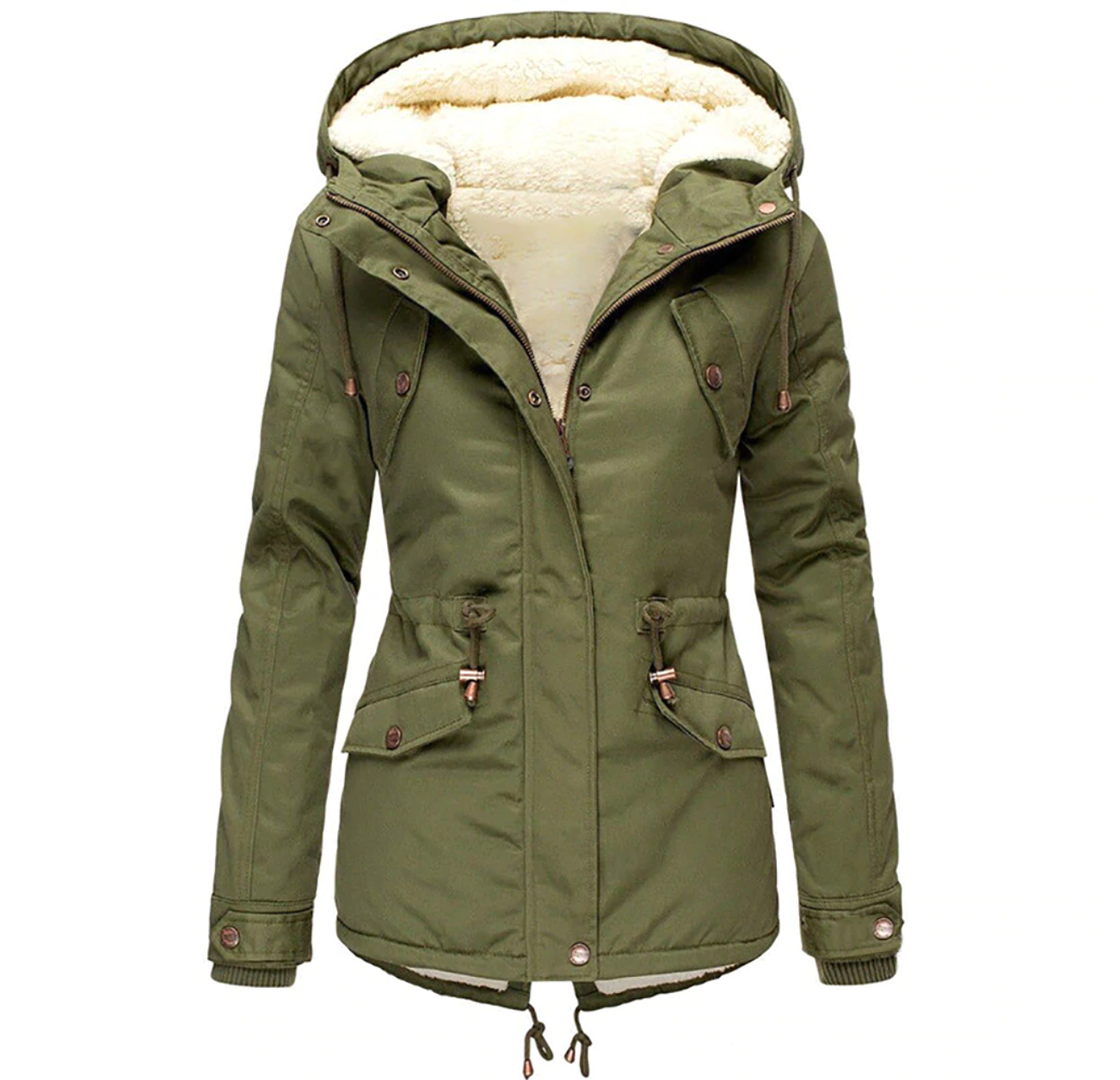 Women's Classic Winter Jacket - Cozy Warmth - Stylish and Functional Outerwear for Cold Weather