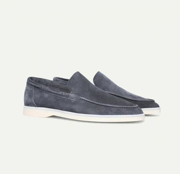 Classic men's suede loafers