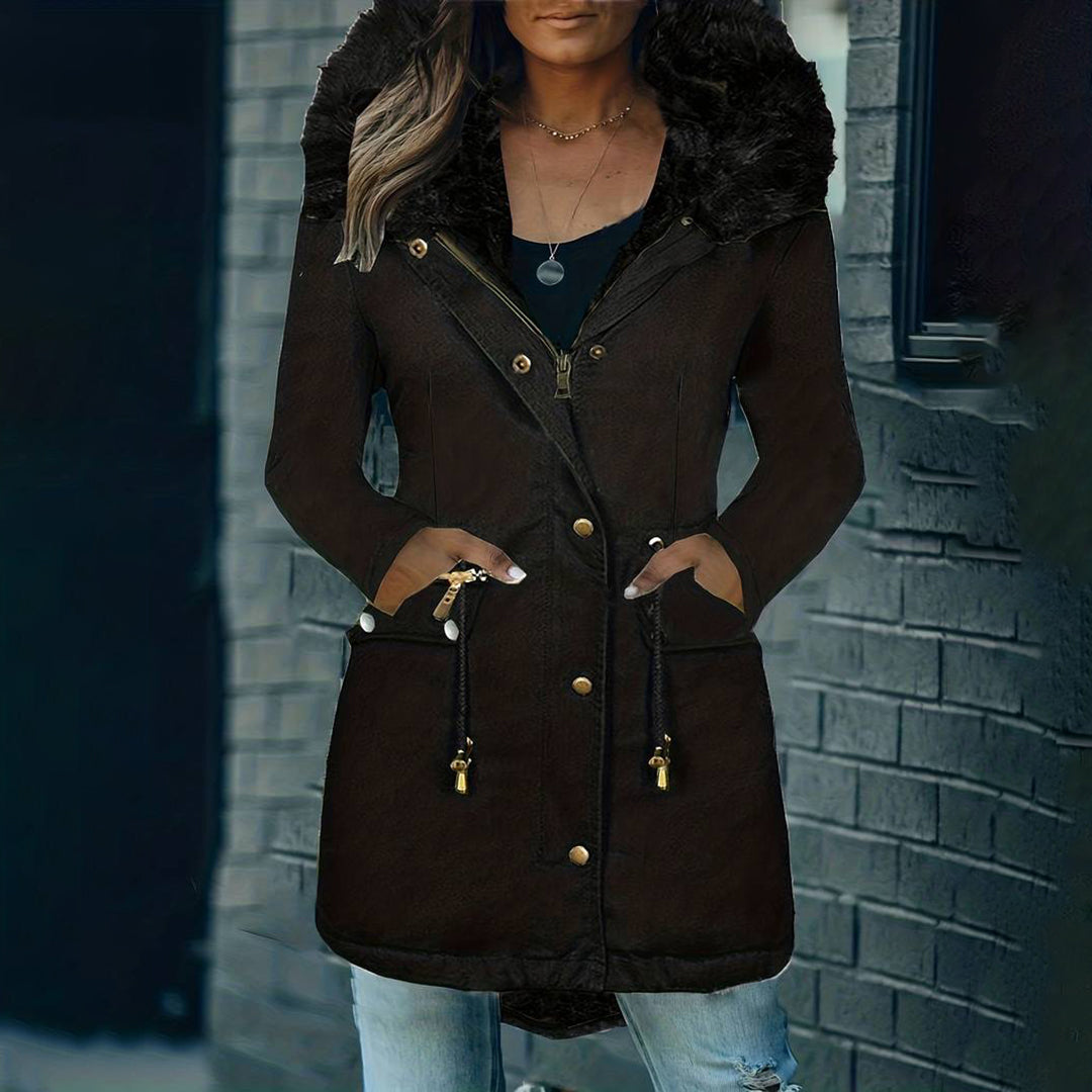 Stylish parka jacket for women