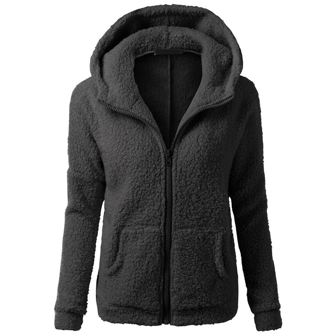 Elegant hooded jacket for winter