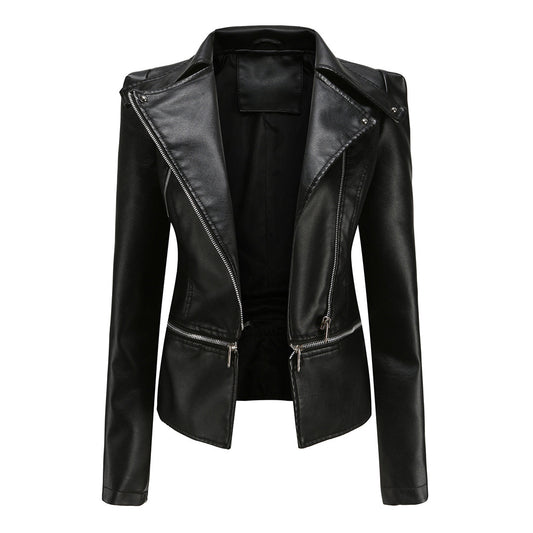 Stylish leather jacket