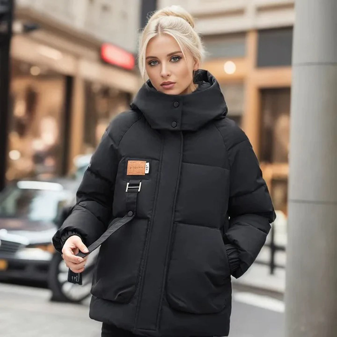 Highly functional outdoor winter jacket