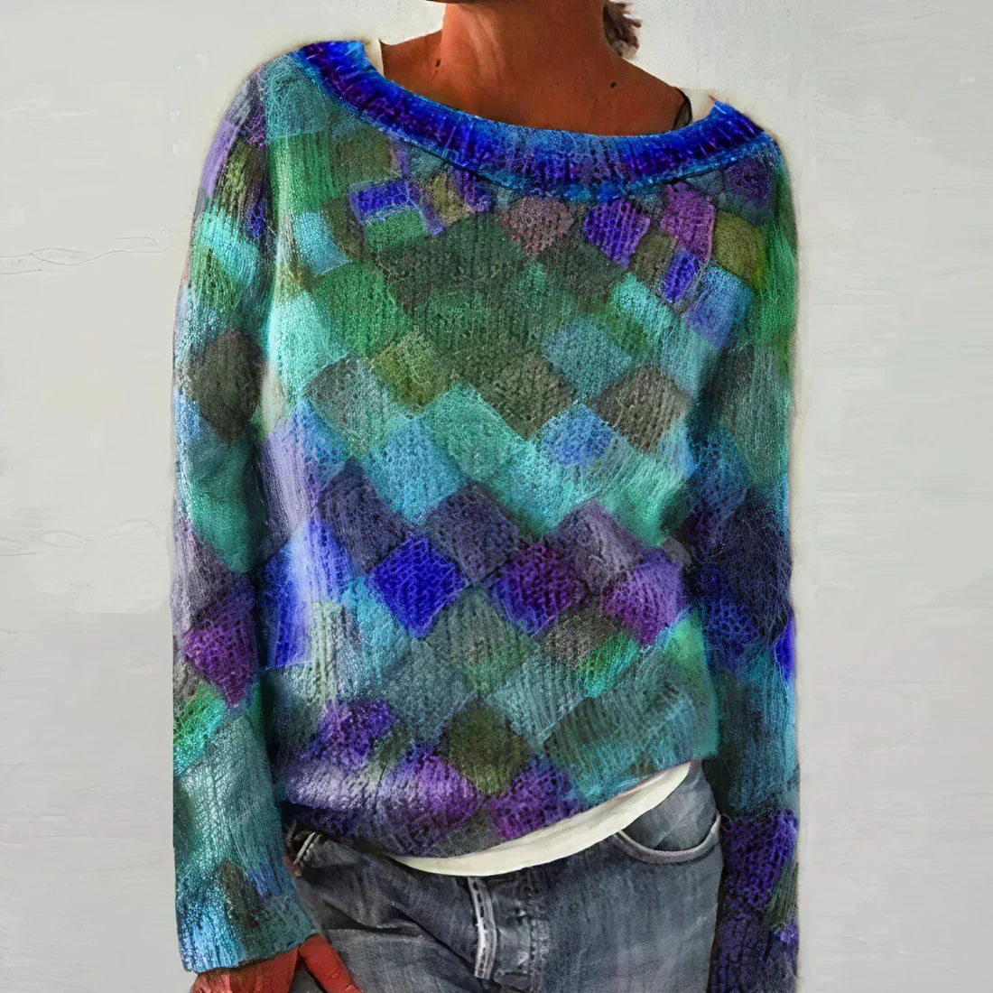 Colourful jumper