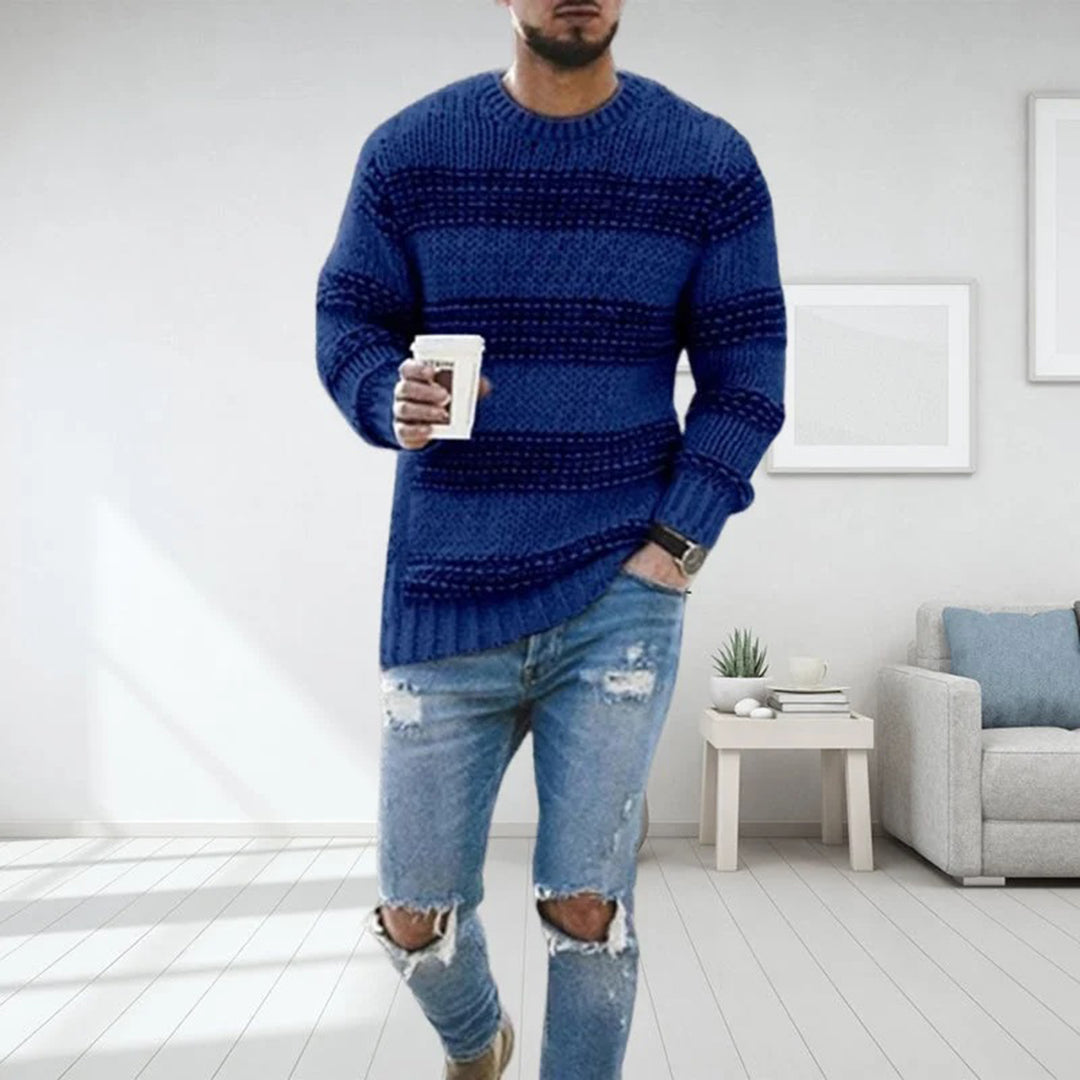 Knitted jumper for men