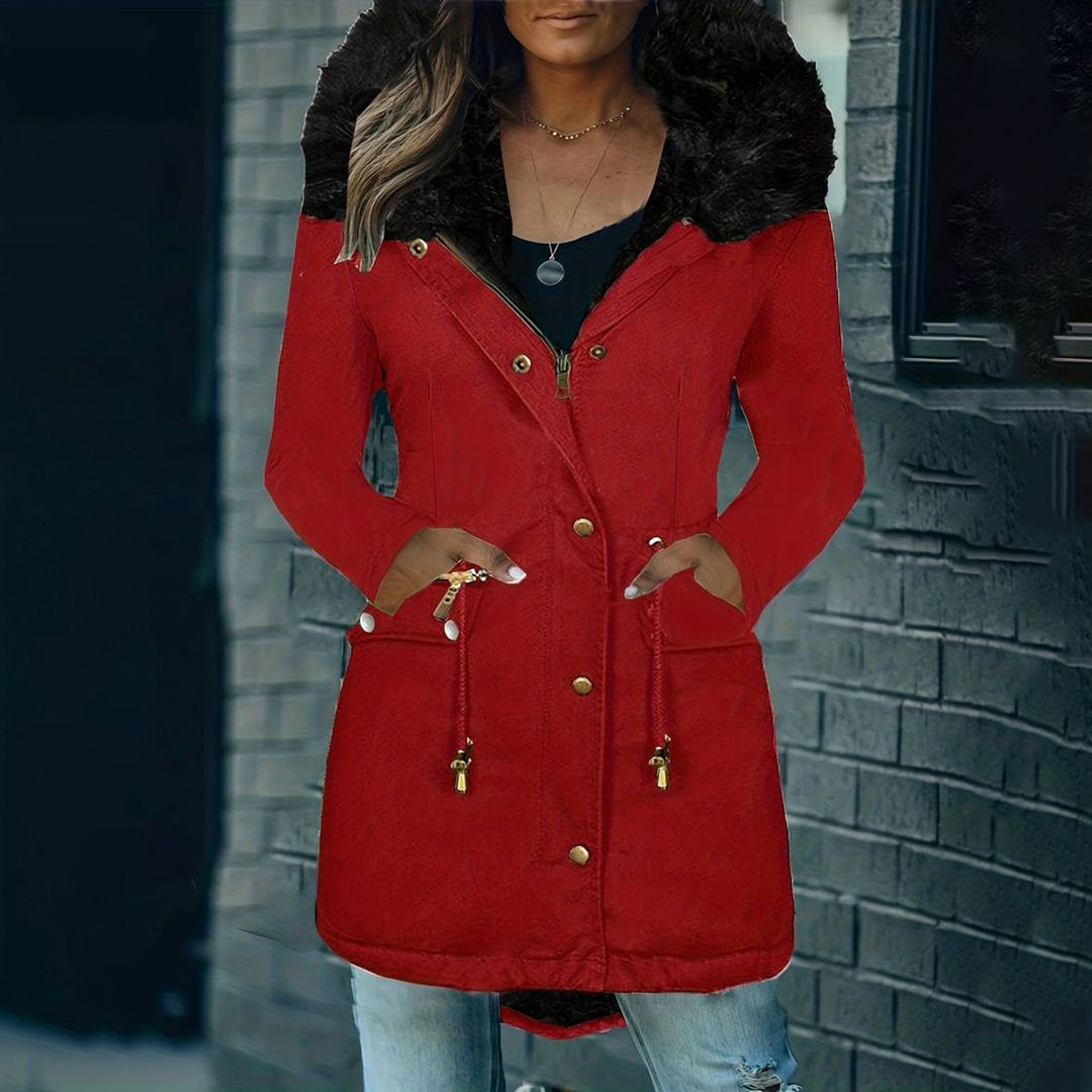 Stylish parka jacket for women