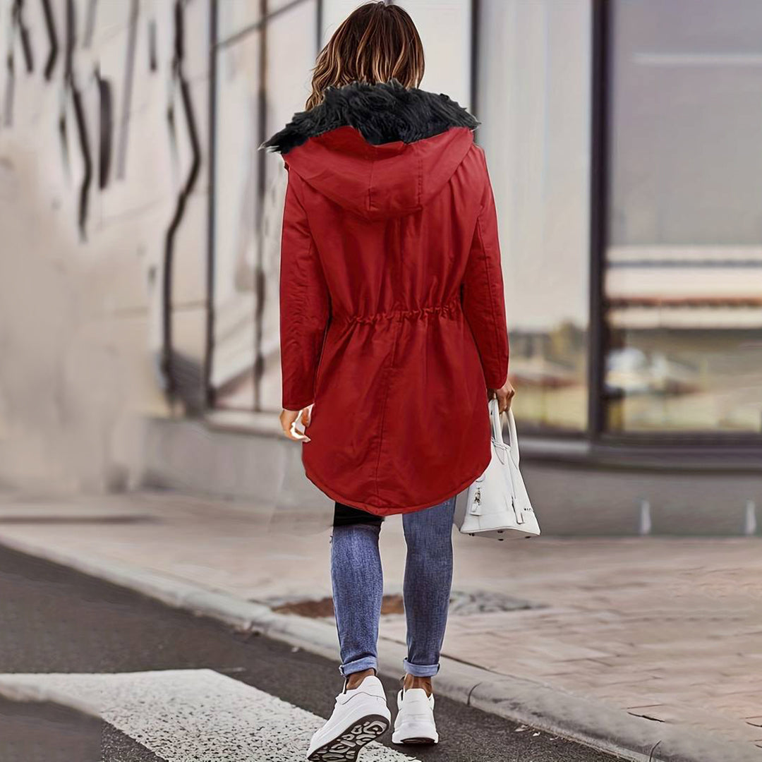 Stylish parka jacket for women