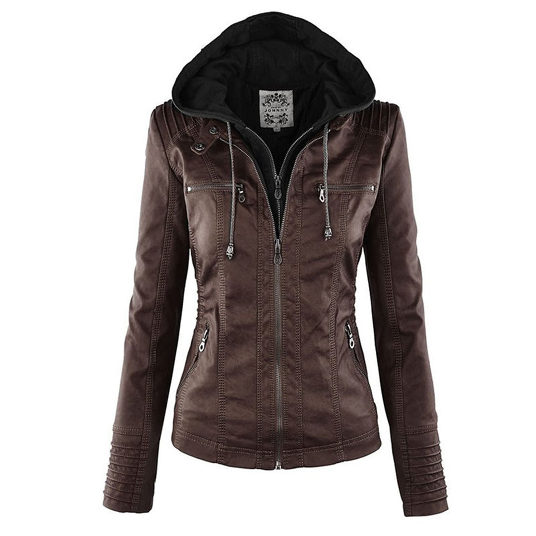 Women's - Trendy Hoodie Jacket - Cosy Fabric - Stylish Casual Wear - Perfect for Everyday Comfort