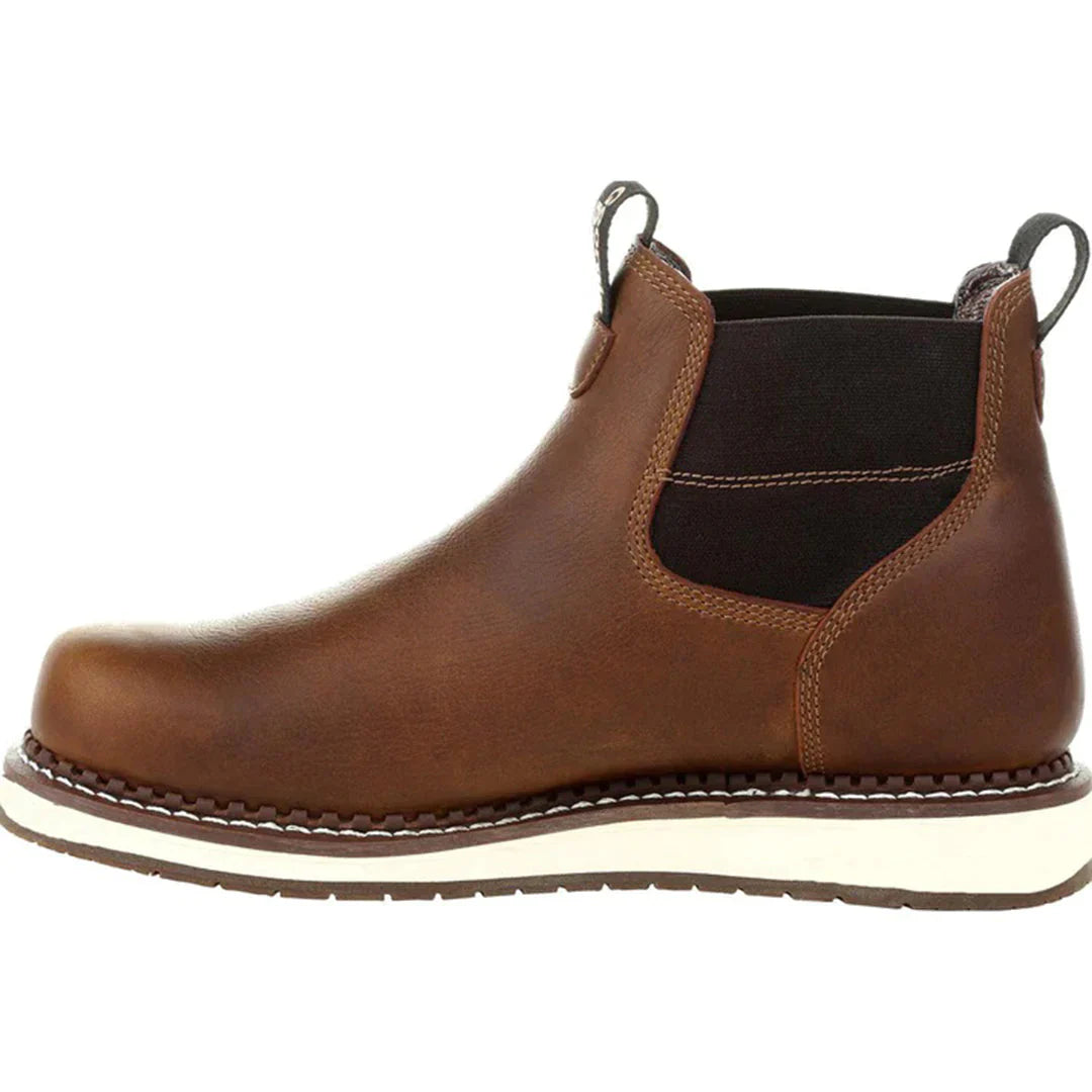 Stylish leather boots for men