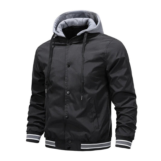 Trendy Jacket With Hood