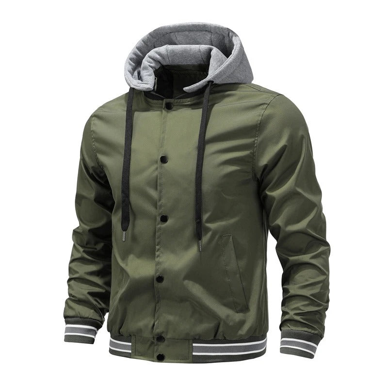 Trendy hooded jacket