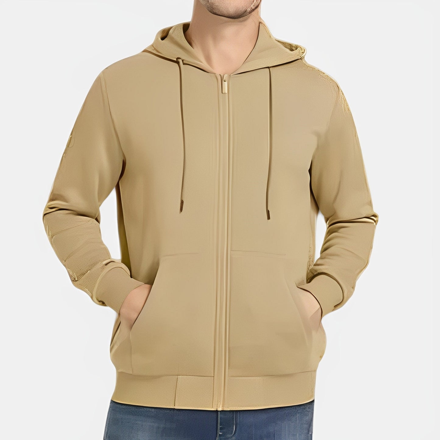 Men - Fleece Hoodie - Warm & Cozy Fabric - Perfect for Cold Weather Comfort