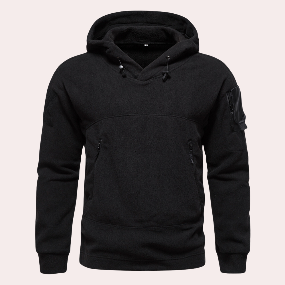 Men - Tactical Hooded Jumper - Durable Fabric - Essential Outdoor Gear for Adventurers