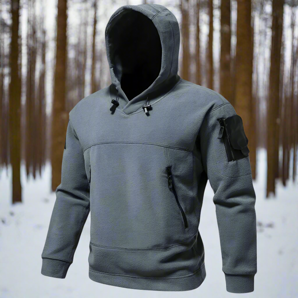 Men - Tactical Hooded Jumper - Durable Fabric - Essential Outdoor Gear for Adventurers