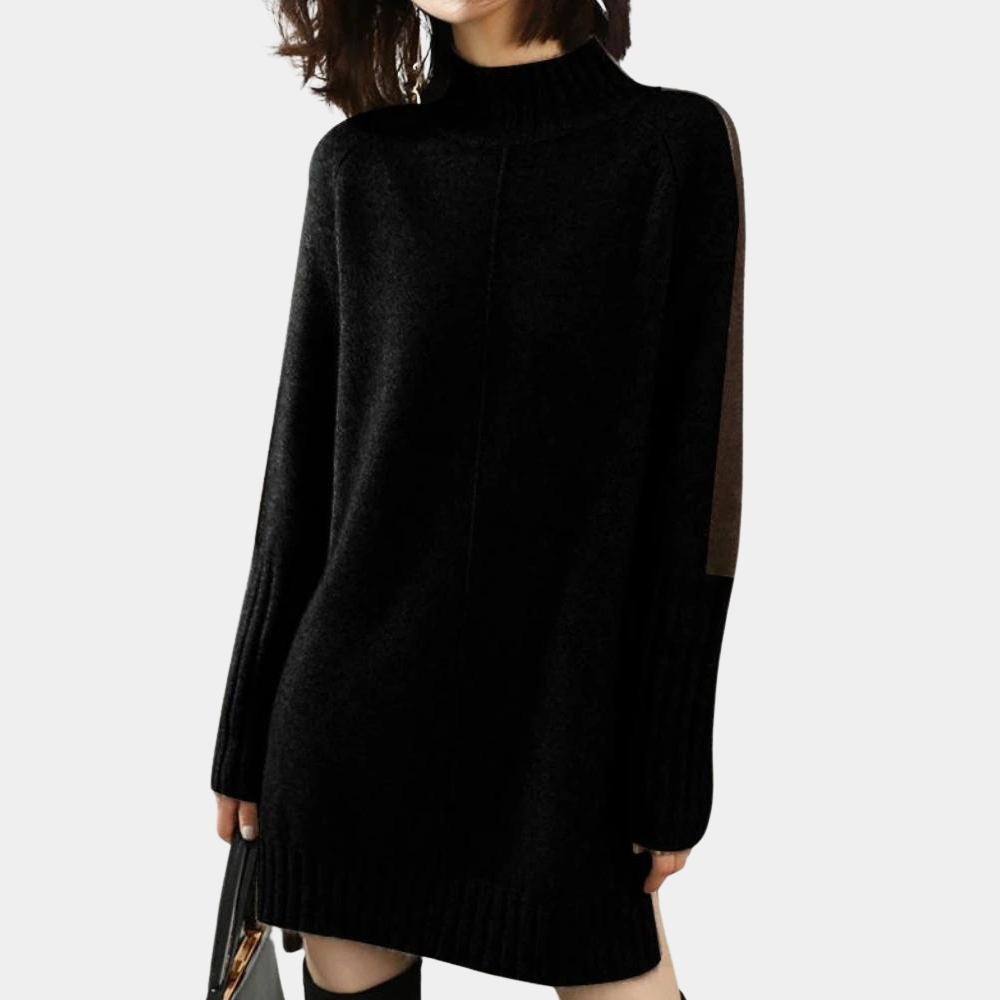 Women - Velvet Jumper - Loose Fit Soft Knitwear - Elegant Comfortable Style for Every Occasion