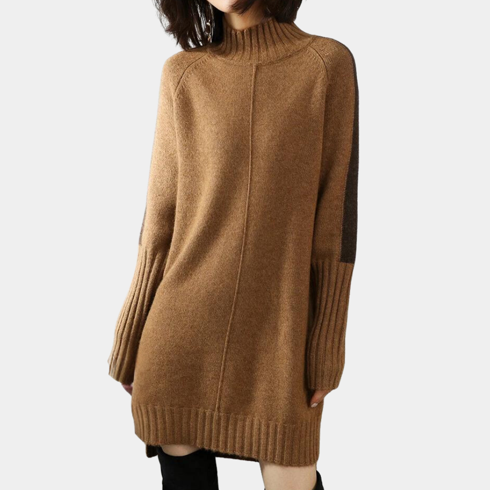 Women - Velvet Jumper - Loose Fit Soft Knitwear - Elegant Comfortable Style for Every Occasion