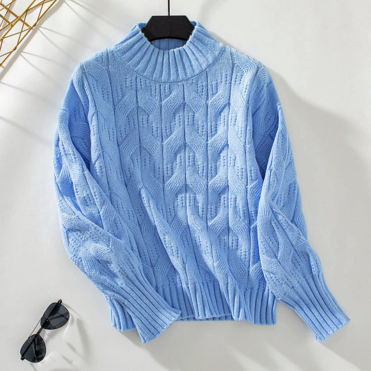 Women - Knitted Sweater - Cozy Material, Modern Design - Stylish Women's Jumper for Every Occasion