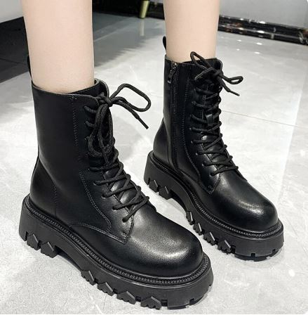 Women's zip snow boots