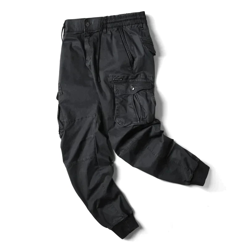 Cotton cargo trousers