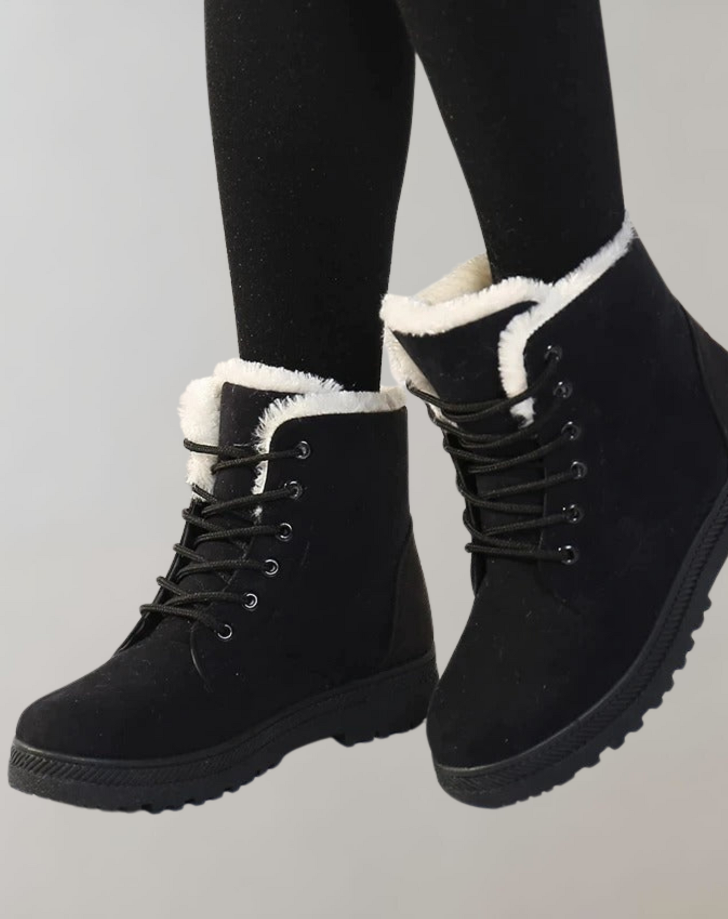 Women - Ankle Boots - Warm & Cozy - Comfortable Winter Footwear for Cold Weather