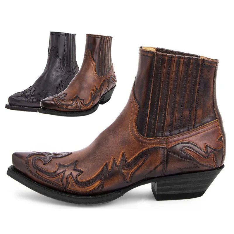 Short cowboy boots for women