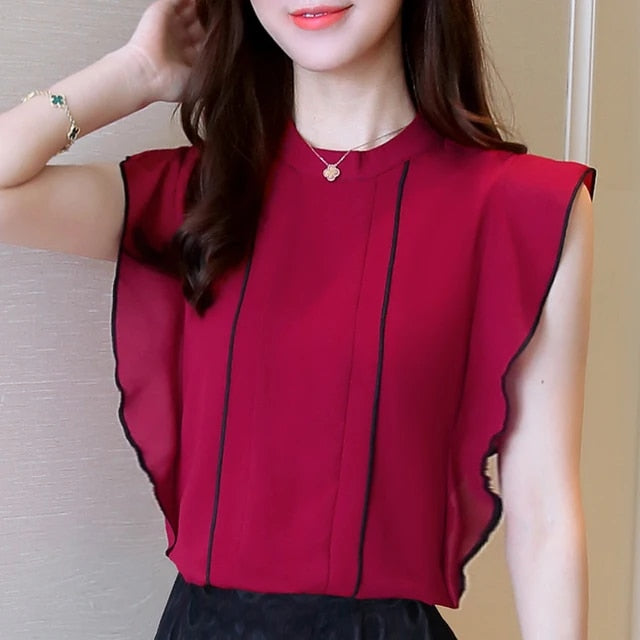 Chiffon blouse for women