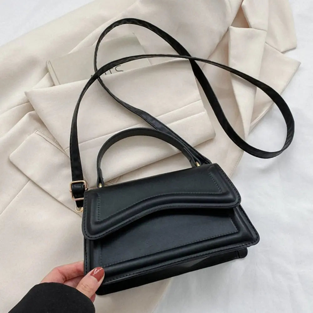 Ladies' leather shoulder bag