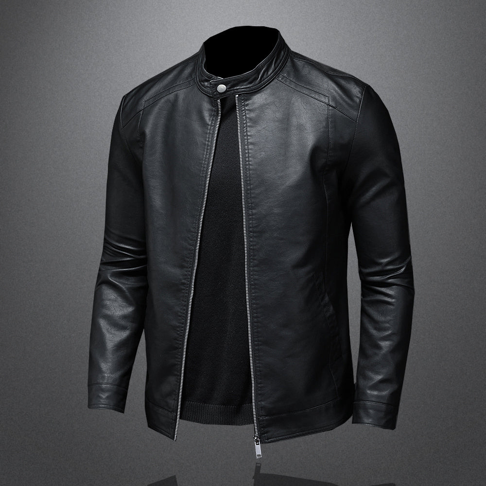 Leather Moto Jacket