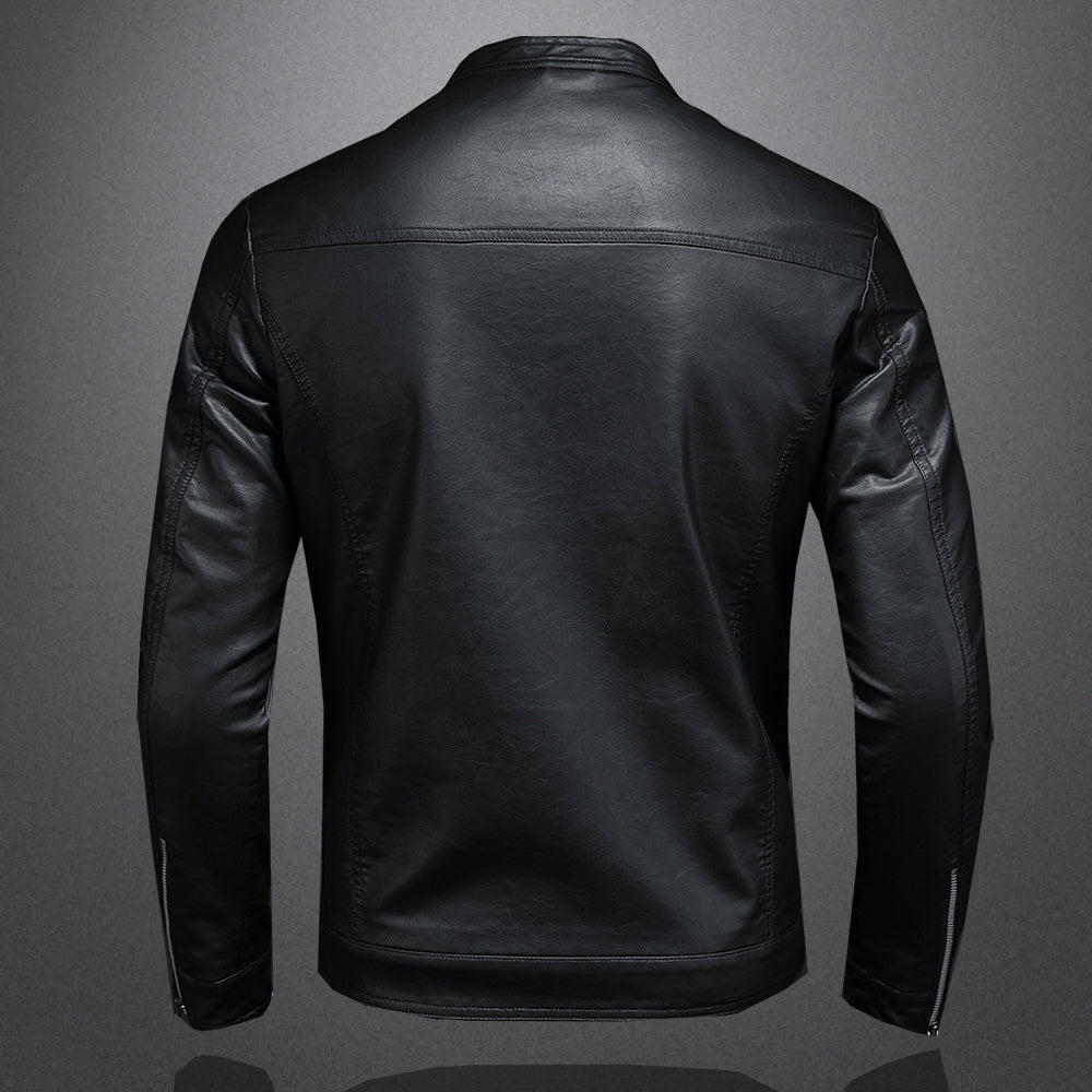 Leather Moto Jacket