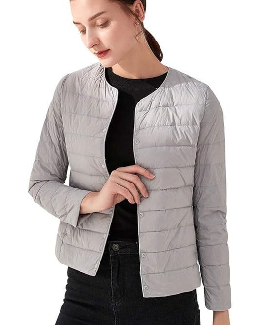 Women - Down Jacket - Lightweight & Warm - Ideal for Cold Days