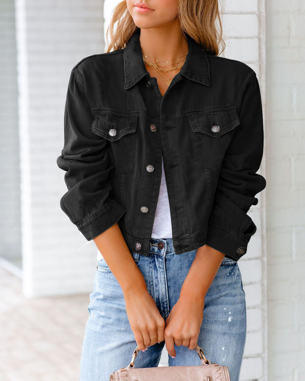 All-season denim elegance