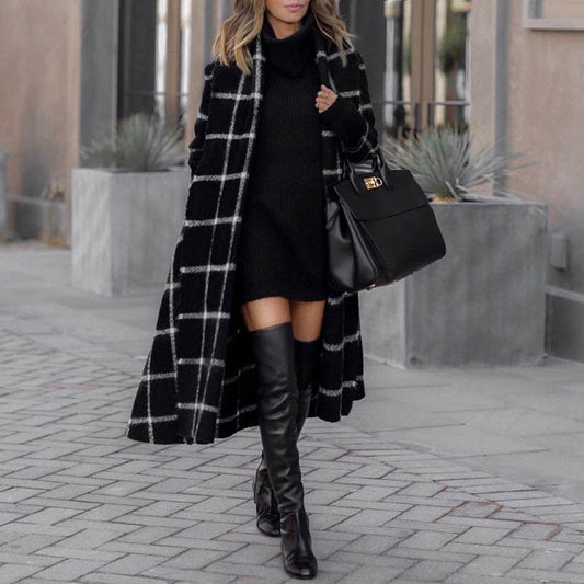 Elegance hit: the long trench coat with hood