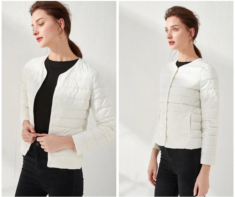 Women - Winter Jacket - Light and Warm - Stylish Winter Outerwear for Cold Weather