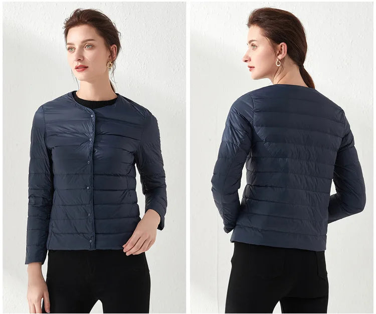 Women - Winter Jacket - Light and Warm - Stylish Winter Outerwear for Cold Weather