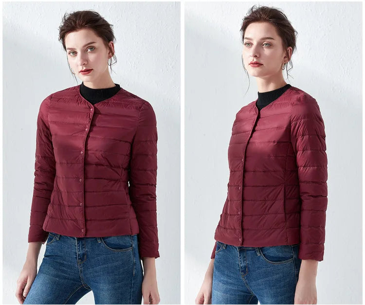 Women - Winter Jacket - Light and Warm - Stylish Winter Outerwear for Cold Weather