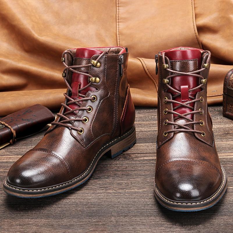 Men - Leather Boots - Handmade - Stylish & Durable Everyday Footwear