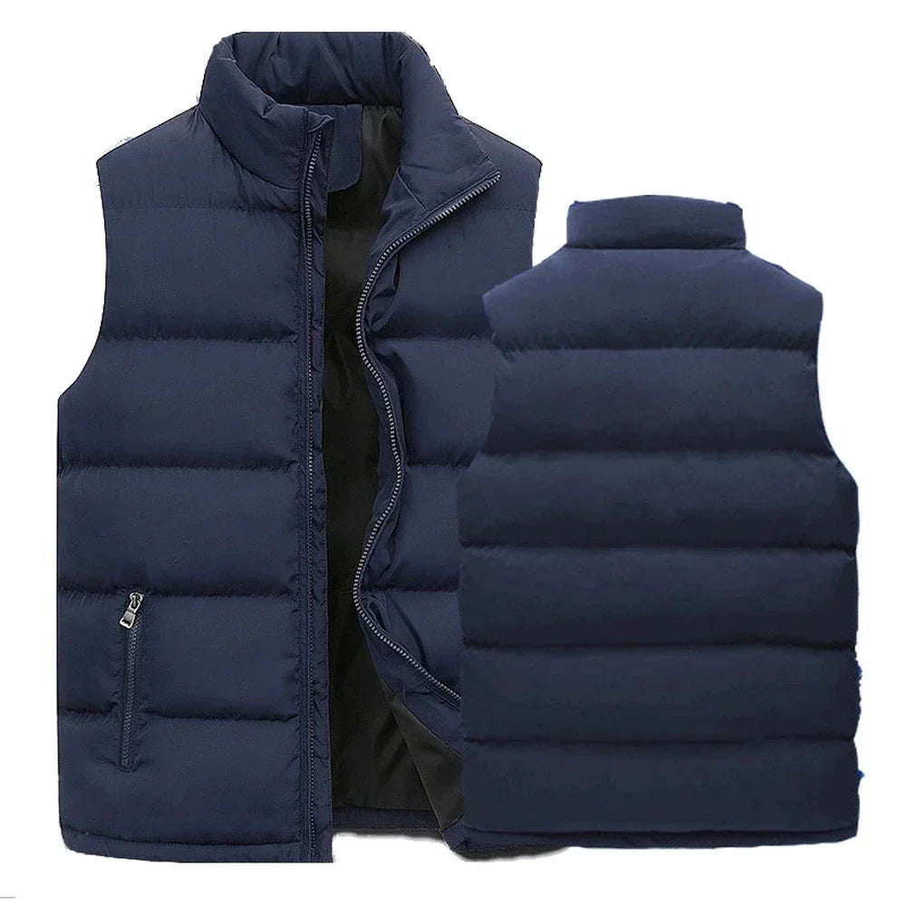 Men's puffer waistcoat