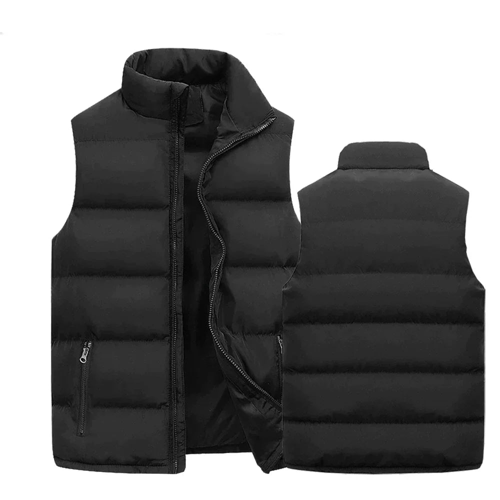 Men's puffer waistcoat