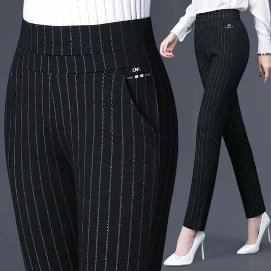 Stretchy ladies' trousers